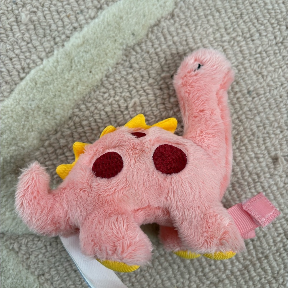 Plush Dinosaur Pacifier attachment